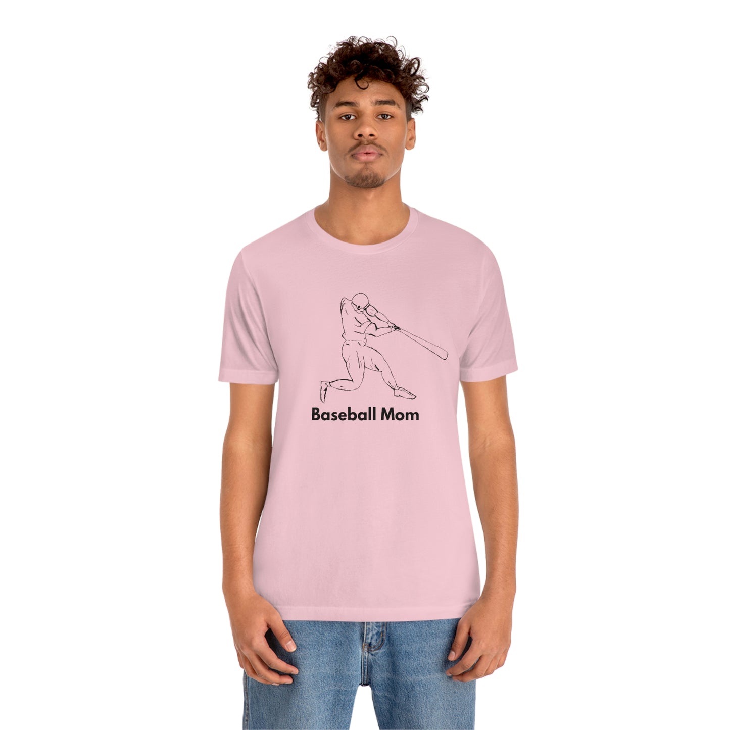 Premium Unisex Crewneck Play Hard T-shirt | Play Hard Pink Color Shirt | Play Hard Baseball T-Shirt | Black Logo